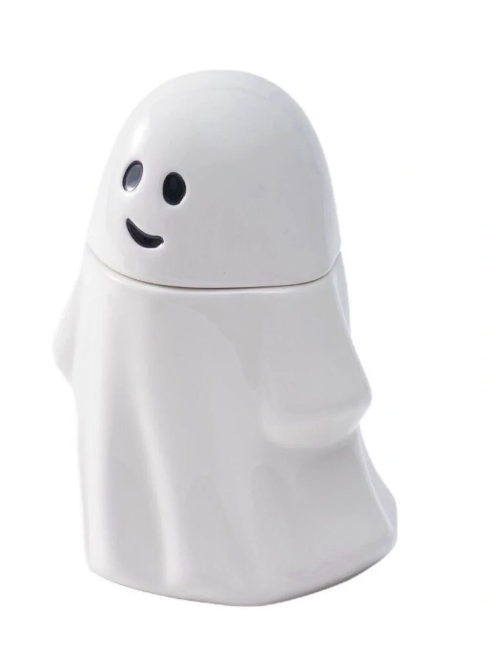 White Ghost Ceramic Soap Dispenser - Home Bath